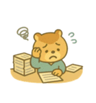 『いっしょに過ごそ』広告代理店編 お仕事（個別スタンプ：8）