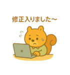 『いっしょに過ごそ』広告代理店編 お仕事（個別スタンプ：15）