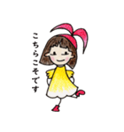 おかっぱ頭のバニーちゃん8（個別スタンプ：6）
