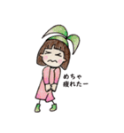 おかっぱ頭のバニーちゃん8（個別スタンプ：11）