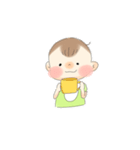 ゆる〜い日常！ あーちゃんスタンプ（個別スタンプ：18）