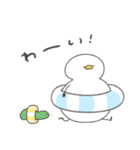 へんてこなアヒルの暑すぎる夏（個別スタンプ：19）