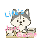 ハスキーの無気力日常 (えいご) Ver5（個別スタンプ：5）