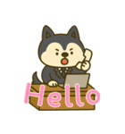 ハスキーの無気力日常 (えいご) Ver5（個別スタンプ：15）
