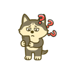 ハスキーの無気力日常 (えいご) Ver5（個別スタンプ：16）