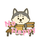 ハスキーの無気力日常 (えいご) Ver5（個別スタンプ：18）