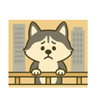 ハスキーの無気力日常 (えいご) Ver5（個別スタンプ：20）