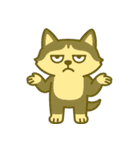 ハスキーの無気力日常 (えいご) Ver5（個別スタンプ：36）
