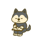 ハスキーの無気力日常 (えいご) Ver5（個別スタンプ：38）