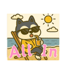 ハスキーの無気力日常 (にほんご) Ver5（個別スタンプ：14）