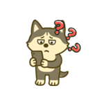 ハスキーの無気力日常 (にほんご) Ver5（個別スタンプ：16）