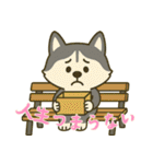 ハスキーの無気力日常 (にほんご) Ver5（個別スタンプ：18）