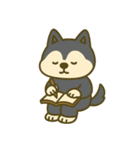 ハスキーの無気力日常 (にほんご) Ver5（個別スタンプ：38）