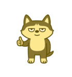 ハスキーの無気力日常 (にほんご) Ver5（個別スタンプ：40）