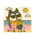 ハスキーの無気力日常 (ベトナム) Ver5（個別スタンプ：14）