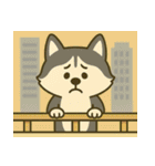 ハスキーの無気力日常 (ベトナム) Ver5（個別スタンプ：20）