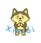 ハスキーの無気力日常 (ベトナム) Ver5（個別スタンプ：25）