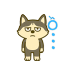 ハスキーの無気力日常 (ベトナム) Ver5（個別スタンプ：27）
