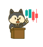ハスキーの無気力日常 (ベトナム) Ver5（個別スタンプ：32）