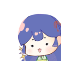 おかめさん百面相スタンプ（個別スタンプ：7）