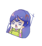 おかめさん百面相スタンプ（個別スタンプ：10）