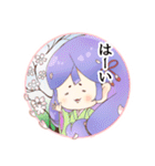 おかめさん百面相スタンプ（個別スタンプ：32）