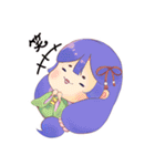 おかめさん百面相スタンプ（個別スタンプ：35）
