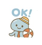 働きものクラゲ（個別スタンプ：14）