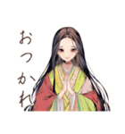 小町さんの夜詩集★和風美麗（個別スタンプ：7）