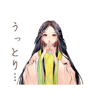 小町さんの夜詩集★和風美麗（個別スタンプ：17）