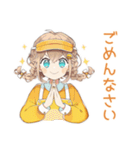 ドタバタ新人ウェイトレスの日常♡（個別スタンプ：11）