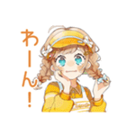 ドタバタ新人ウェイトレスの日常♡（個別スタンプ：37）