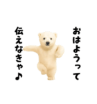 エッホエッホあざらしとシロクマ（個別スタンプ：9）