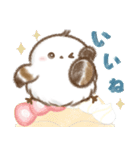 飛びだす♡夏のシマエナガ（個別スタンプ：11）