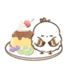 飛びだす♡夏のシマエナガ（個別スタンプ：12）