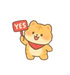 かわいい太った虎 （NT）（個別スタンプ：3）