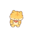 かわいい太った虎 （NT）（個別スタンプ：4）