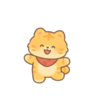 かわいい太った虎 （NT）（個別スタンプ：7）