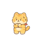 かわいい太った虎 （NT）（個別スタンプ：17）