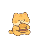 かわいい太った虎 （NT）（個別スタンプ：33）