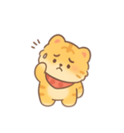 かわいい太った虎 （NT）（個別スタンプ：40）