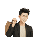 クールな男 1 (NT)（個別スタンプ：25）
