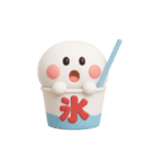 夏に便利◎3Dちびっこにこりん #2（個別スタンプ：39）
