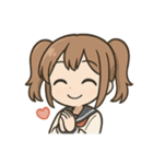 使える♪ツインテ女子の毎日スタンプ（個別スタンプ：12）