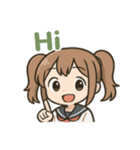 使える♪ツインテ女子の毎日スタンプ（個別スタンプ：17）