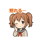 使える♪ツインテ女子かわいい感情スタンプ（個別スタンプ：16）