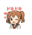使える♪ツインテ女子かわいい感情スタンプ（個別スタンプ：24）