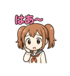 使える♪ツインテ女子かわいい感情スタンプ（個別スタンプ：35）