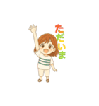 女の子の日常（2）（個別スタンプ：3）
