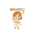 女の子の日常（2）（個別スタンプ：6）